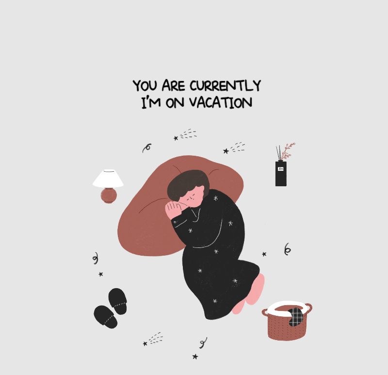 Khái niệm minh họa hàng ngày đầy màu sắc và dễ thương