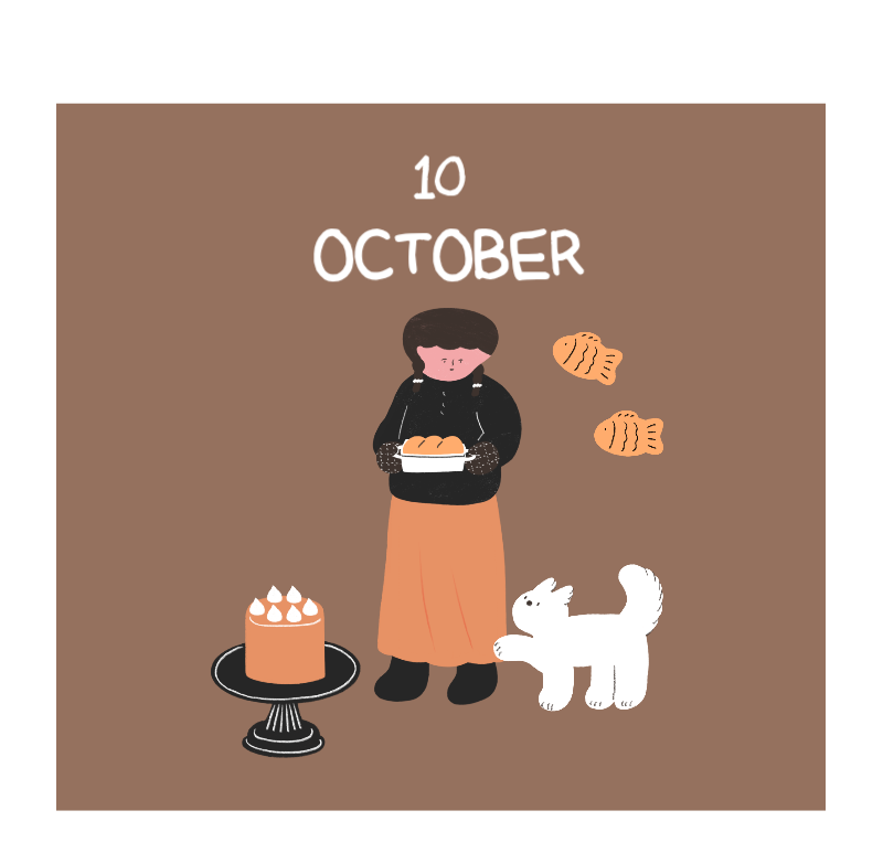 Khái niệm minh họa hàng ngày đầy màu sắc và dễ thương