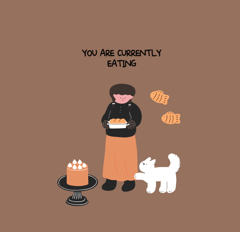 Khái niệm minh họa hàng ngày đầy màu sắc và dễ thương