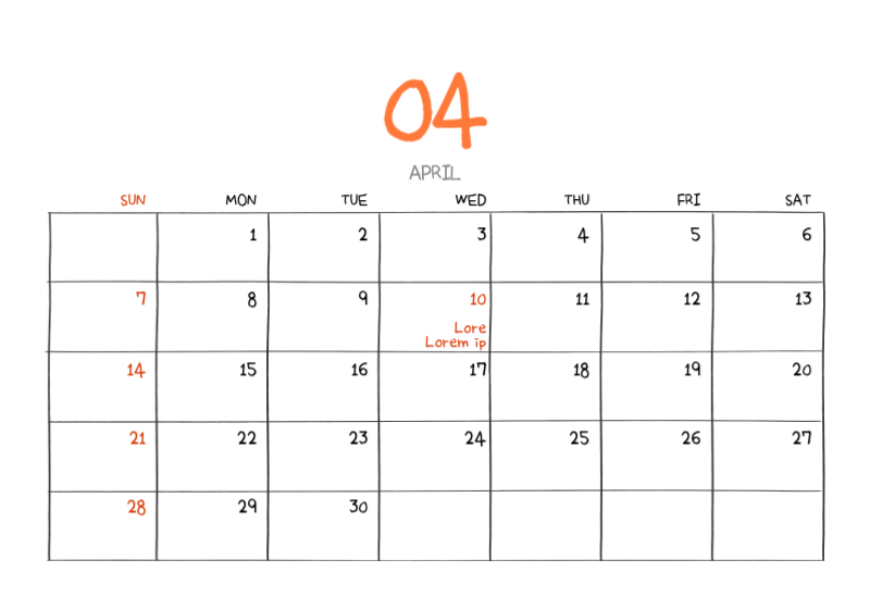 Colorful and cute everyday illustration concept