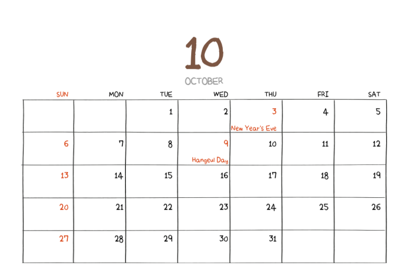 Colorful and cute everyday illustration concept