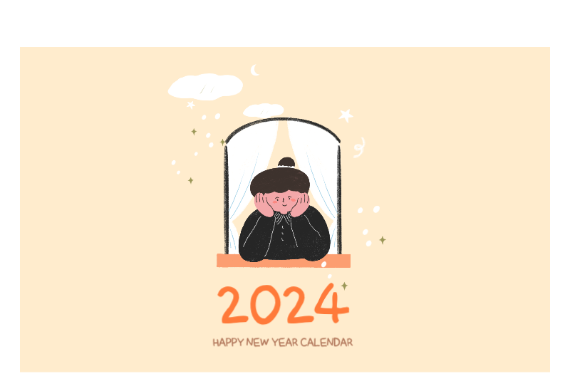 Colorful and cute everyday illustration concept