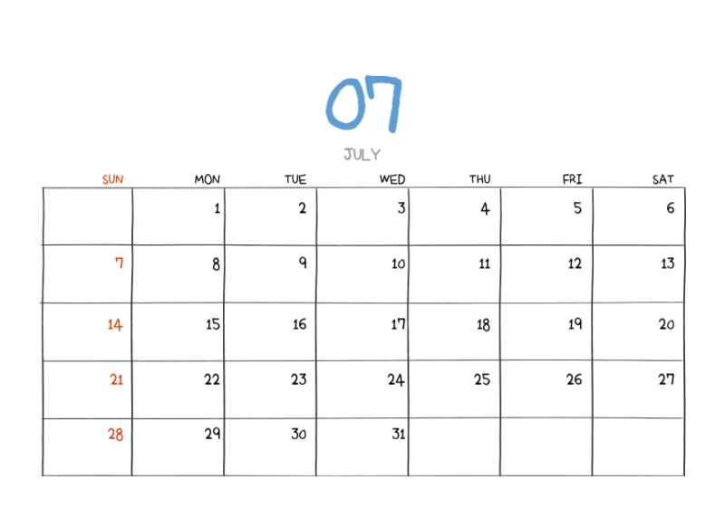 Colorful and cute everyday illustration concept