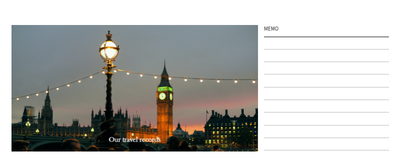 Travel frame photo concept for different countries