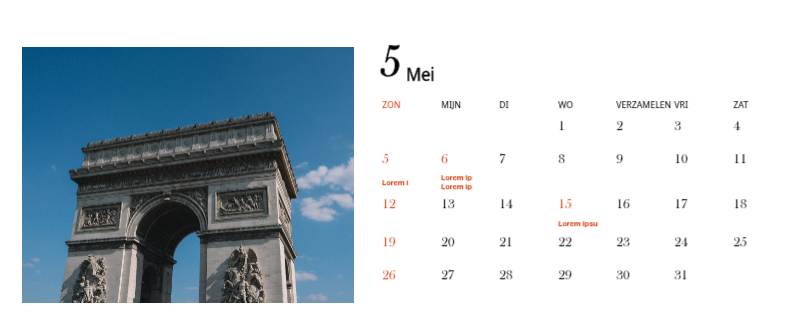 Reisframe fotoconcepten van verschillende landen