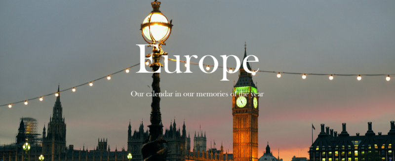 Travel frame photo concept for different countries