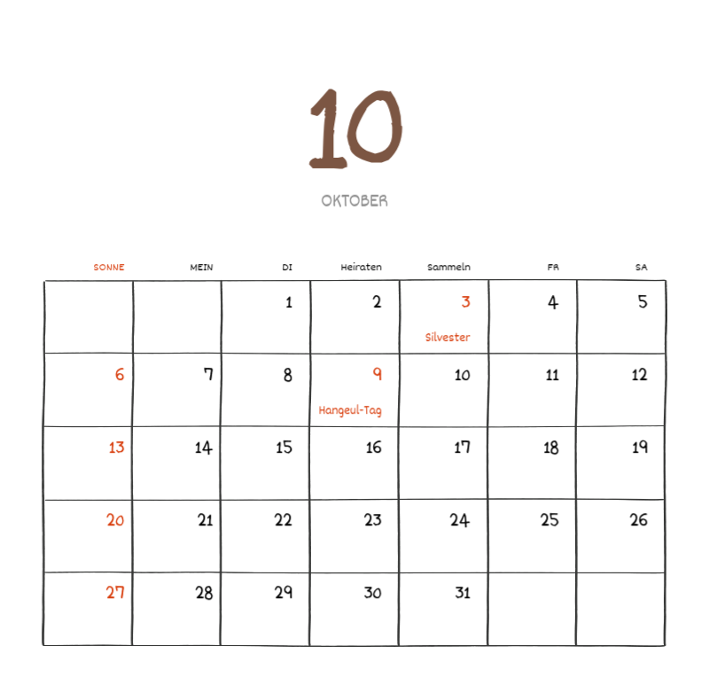 Ein buntes und niedliches Illustrationskonzept für den Alltag