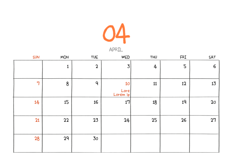 Colorful and cute everyday illustration concept