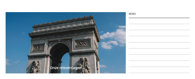 Reisframe fotoconcepten van verschillende landen