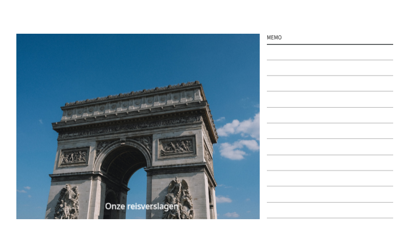 Reisframe fotoconcepten van verschillende landen