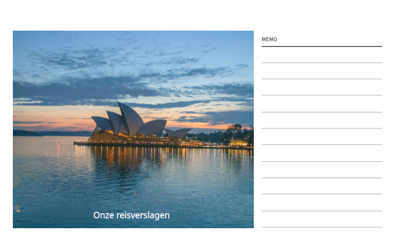 Reisframe fotoconcepten van verschillende landen
