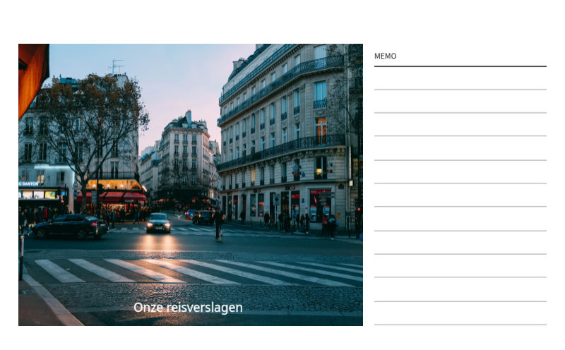 Reisframe fotoconcepten van verschillende landen