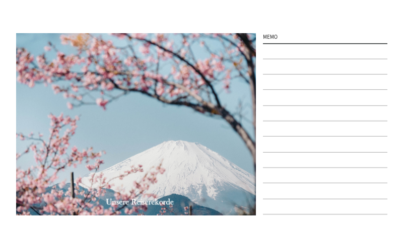 Reiserahmen Fotokonzepte aus verschiedenen Ländern