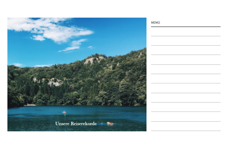 Reiserahmen Fotokonzepte aus verschiedenen Ländern