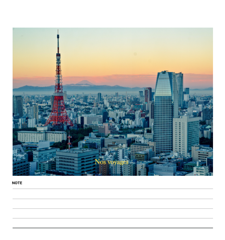 Cadre de voyage concepts de photos de différents pays