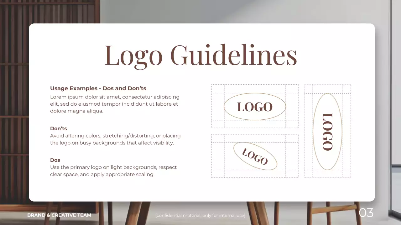 Brown Professional Brand Guideline Presentation