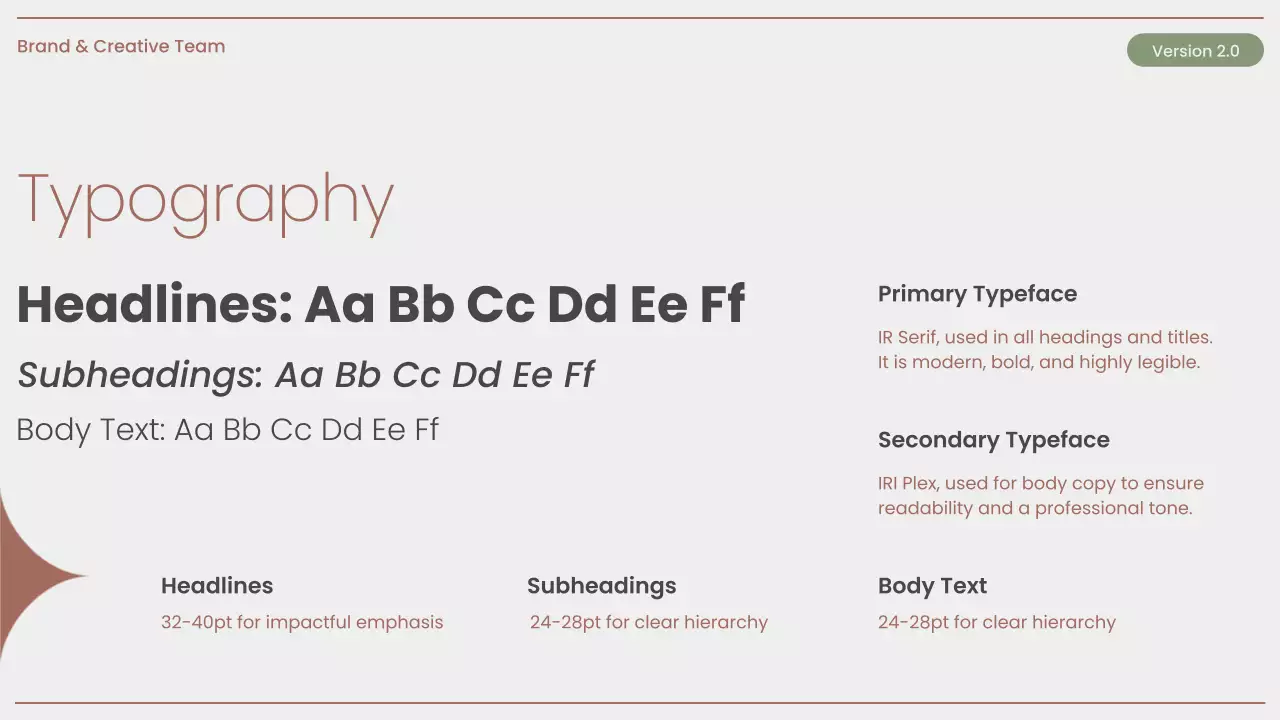 Beige Professional Brand Guideline Presentation