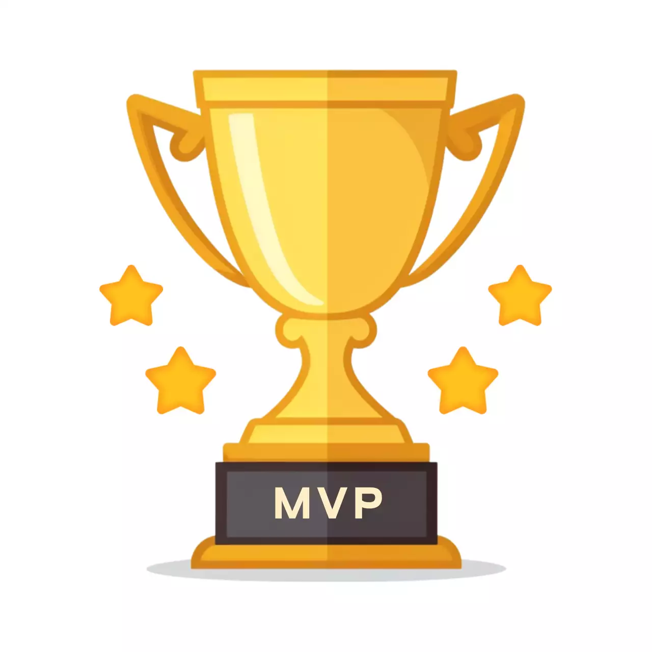 Gold Einfache Listung Plakette