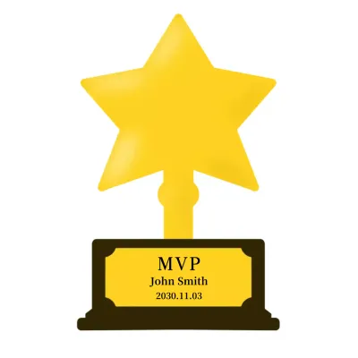 Plakat Sederhana Warna Kuning Peringatan