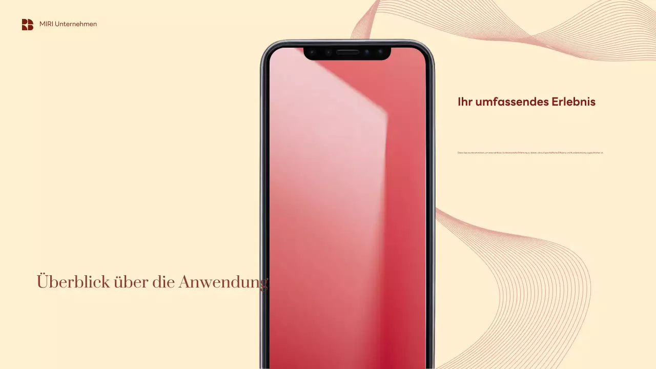 Red Modern Mobile Einführung