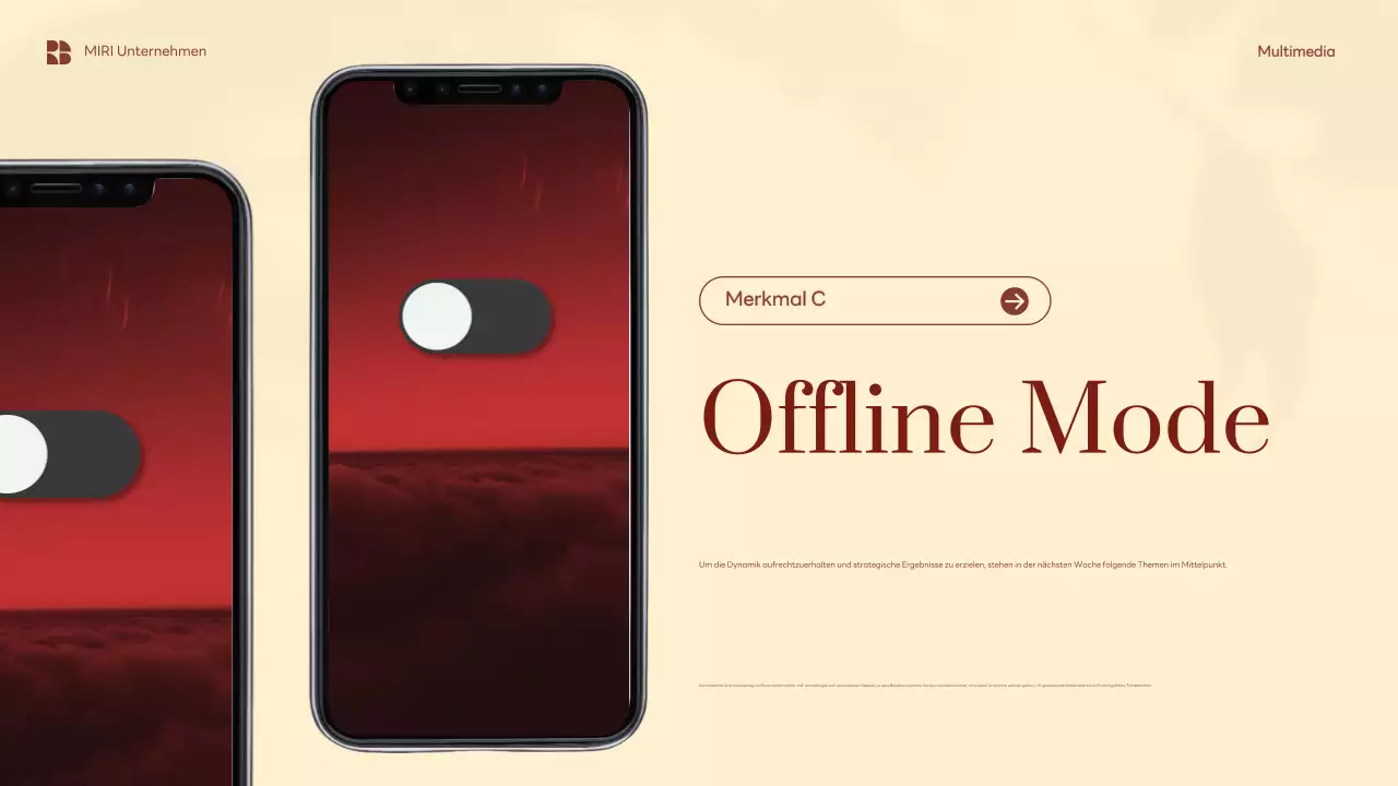 Red Modern Mobile Einführung