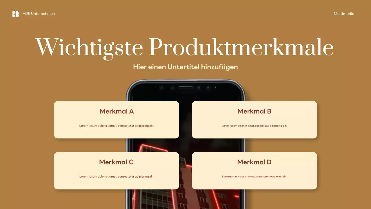 Red Modern Mobile Einführung