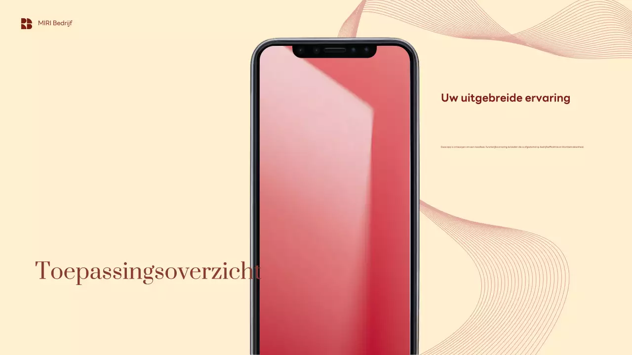 Introductie Red Modern Mobile