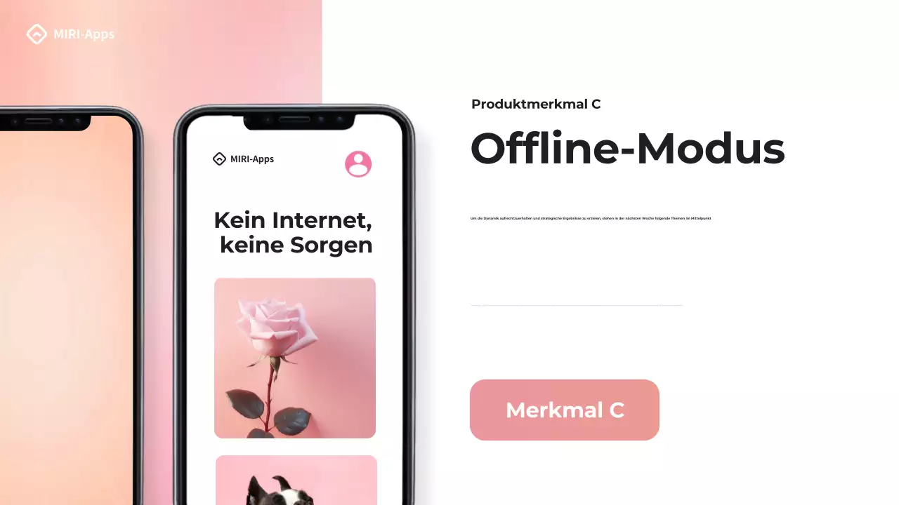 Schwarz Modern Mobile Einführung Werbung