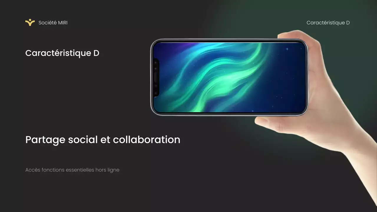 Introduction de l'application Green Modern