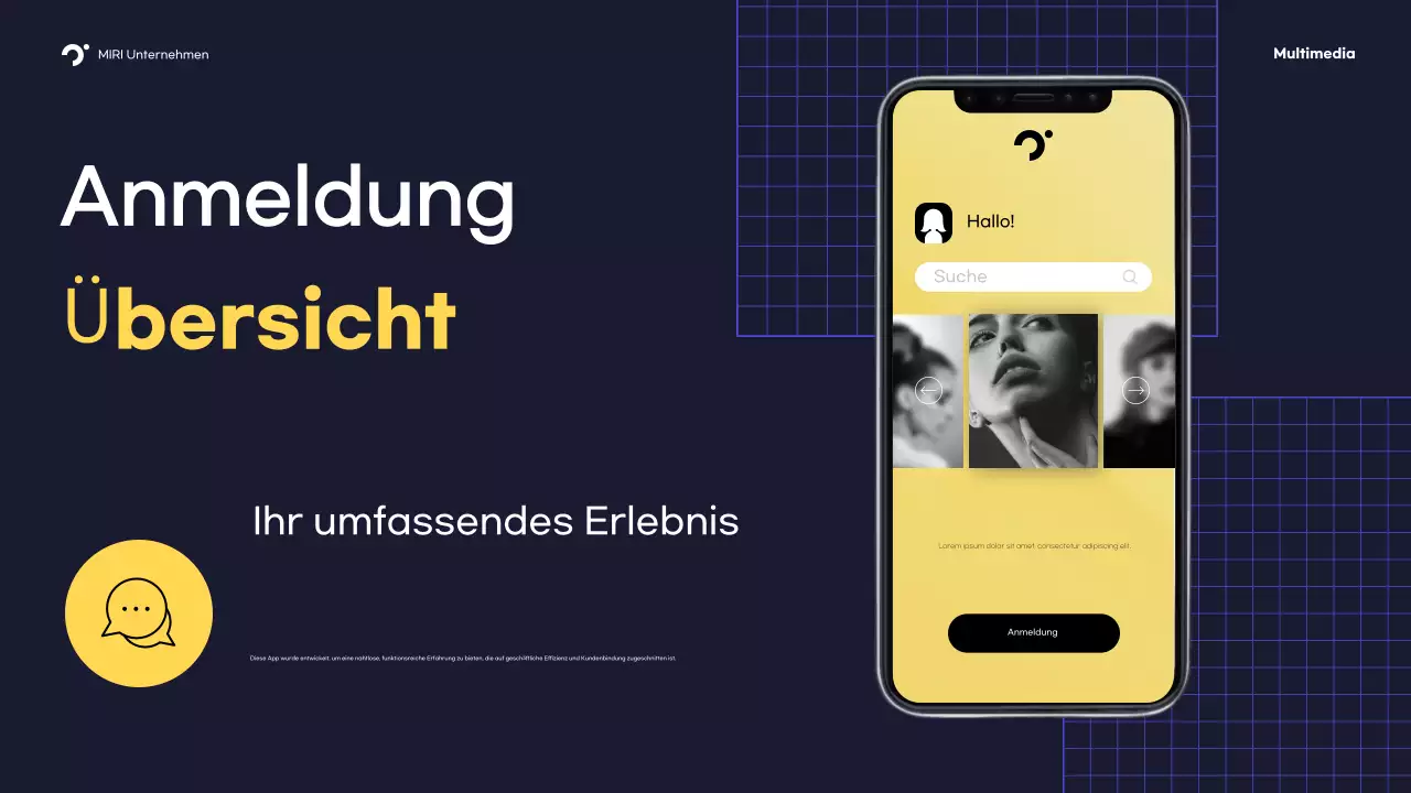 Navy Modern Mobile Promotion