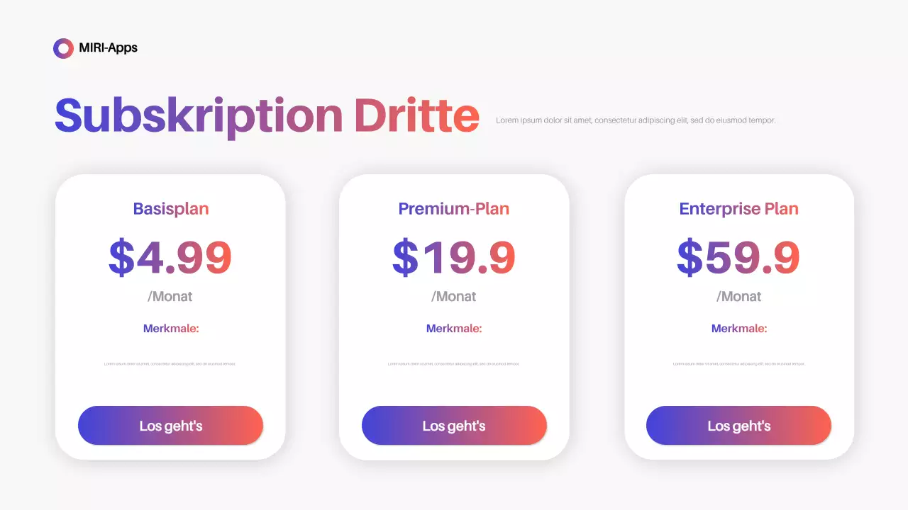 Blue Modern App Förderung