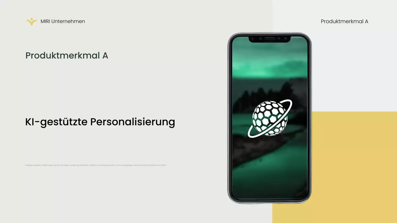 Green Modern App Einführung