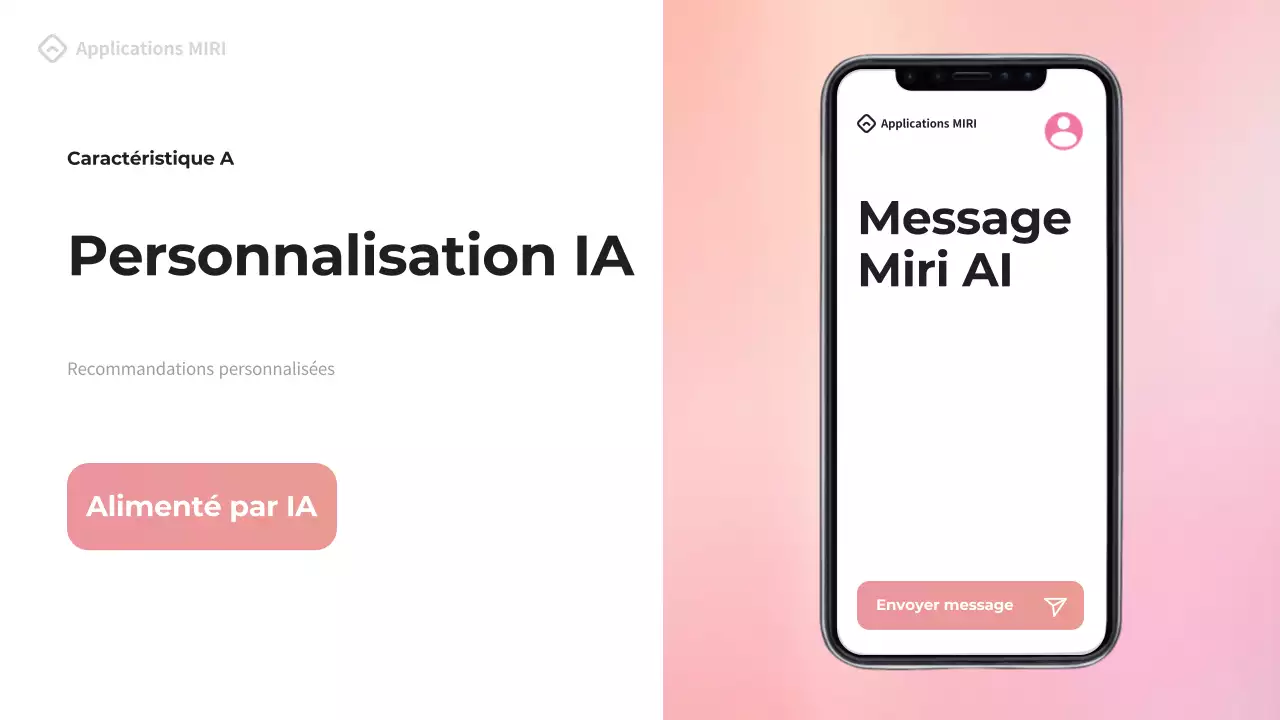 Noir Moderne Mobile Introduction Publicité