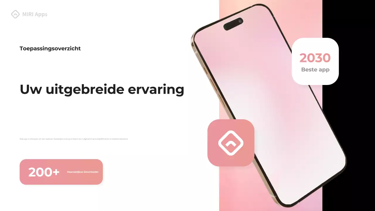 Zwart Modern Mobiel Introductie Advertentie