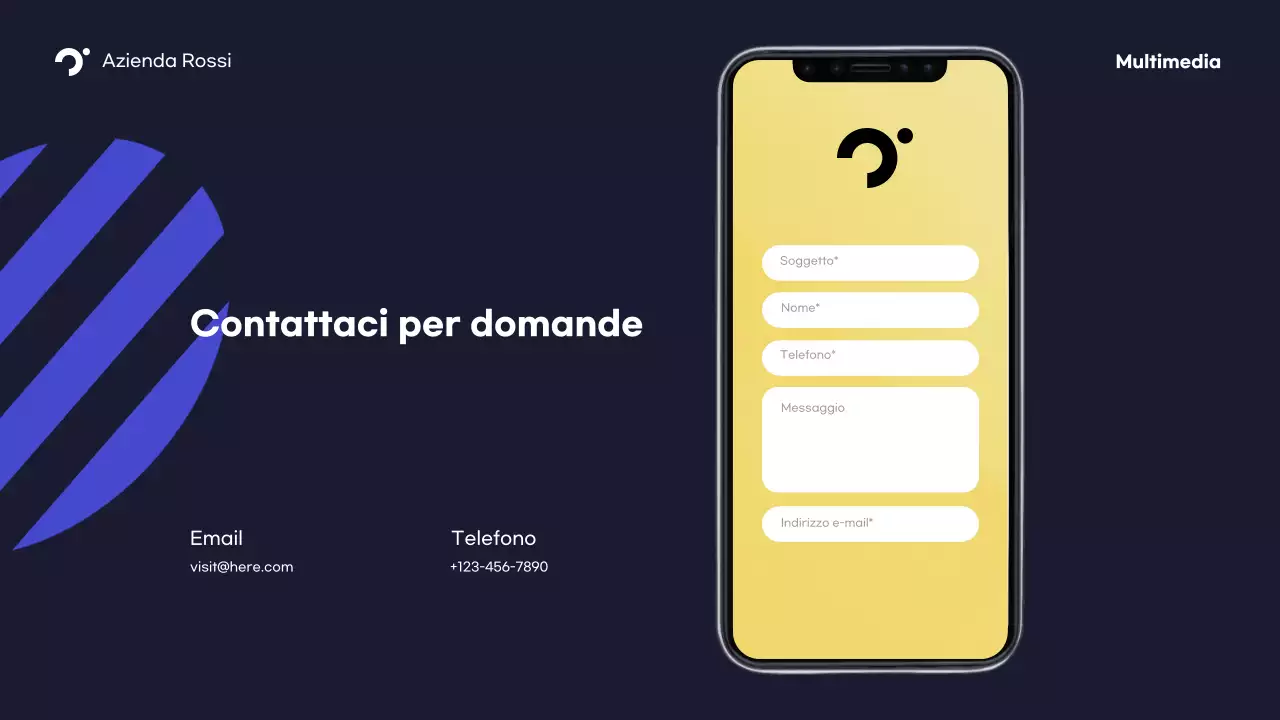 Promozione mobile moderna della Marina Militare