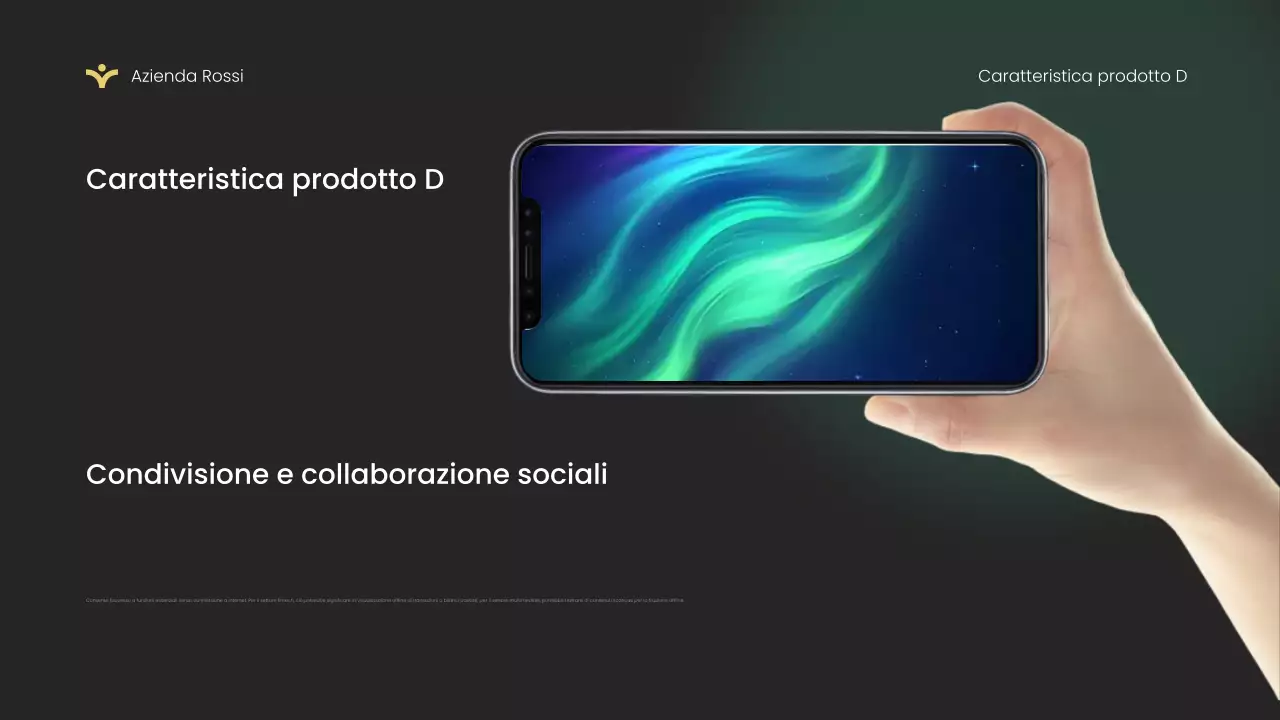 Introduzione all'applicazione Green Modern