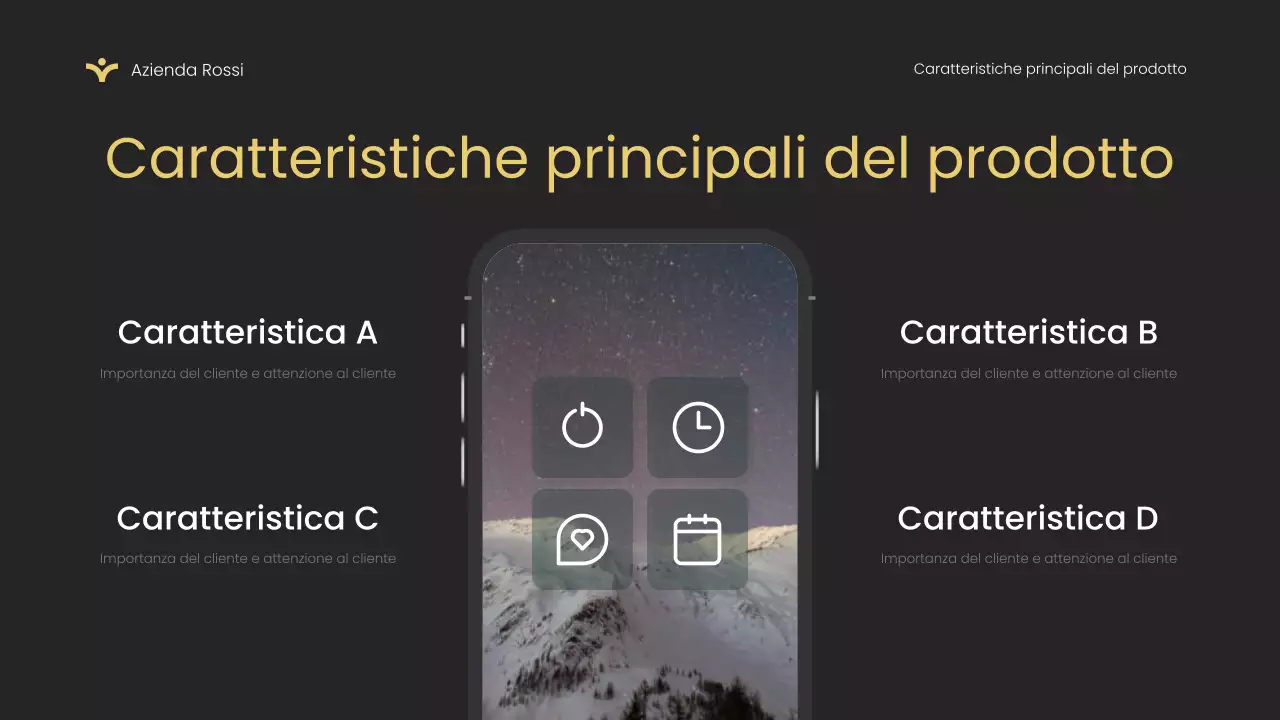 Introduzione all'applicazione Green Modern