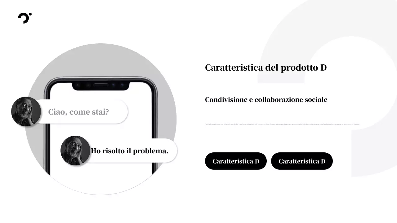 Promozione Fintech moderna e nera