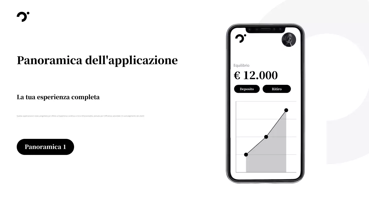 Promozione Fintech moderna e nera
