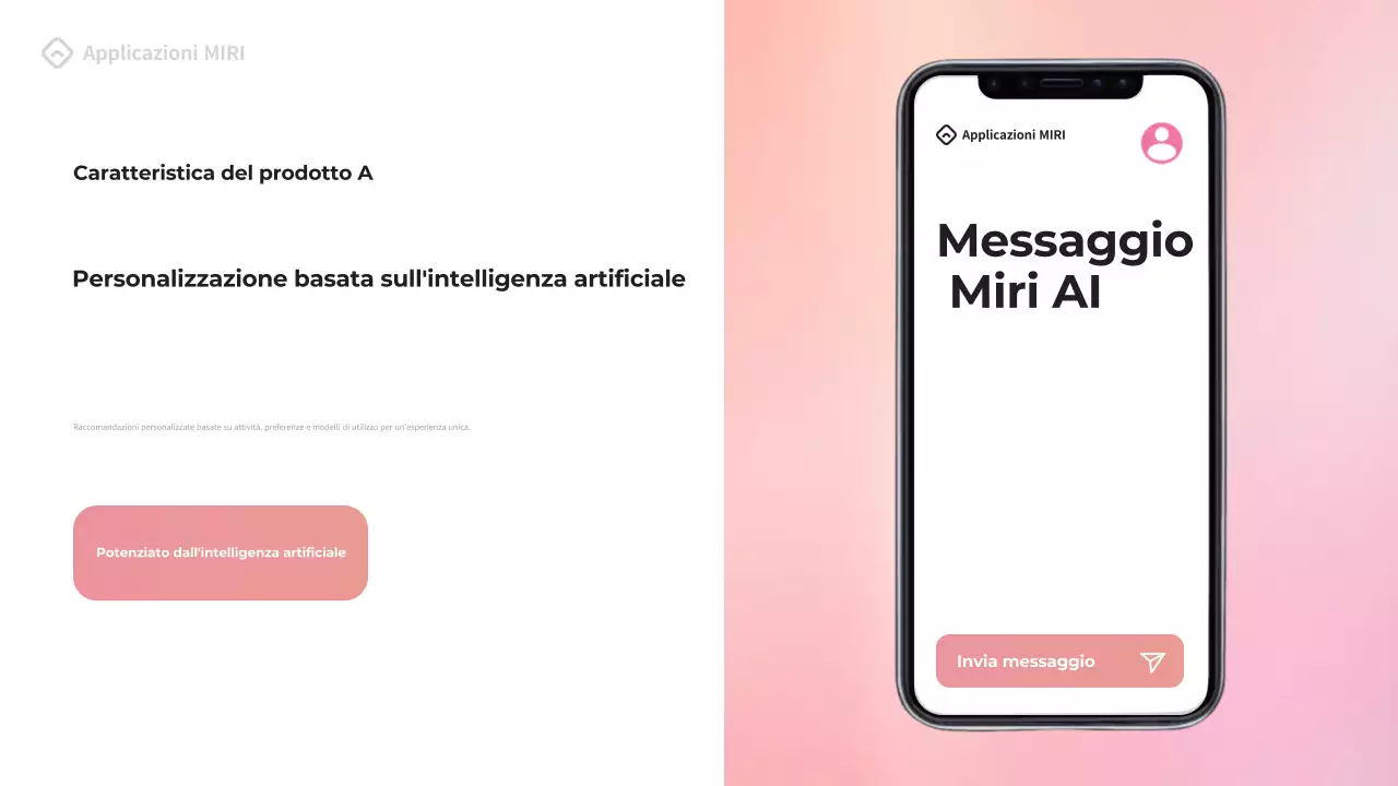 Nero Moderno Mobile Introduzione Pubblicità