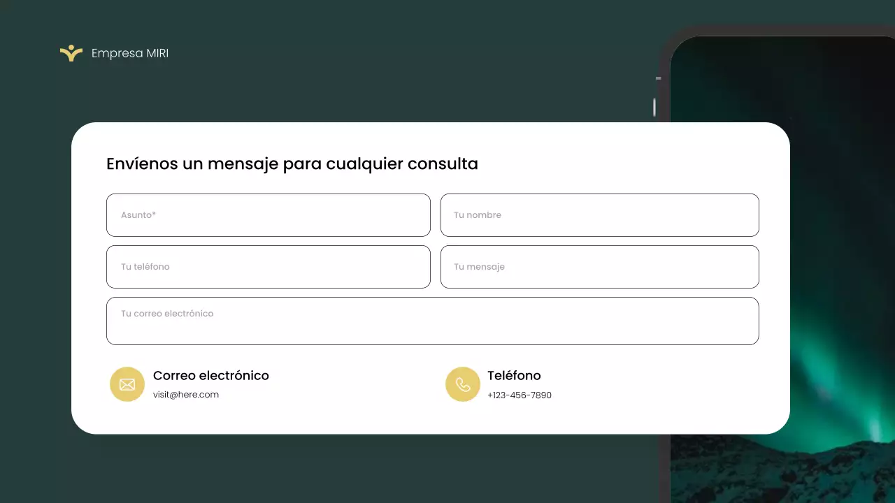 Green Modern App Introducción