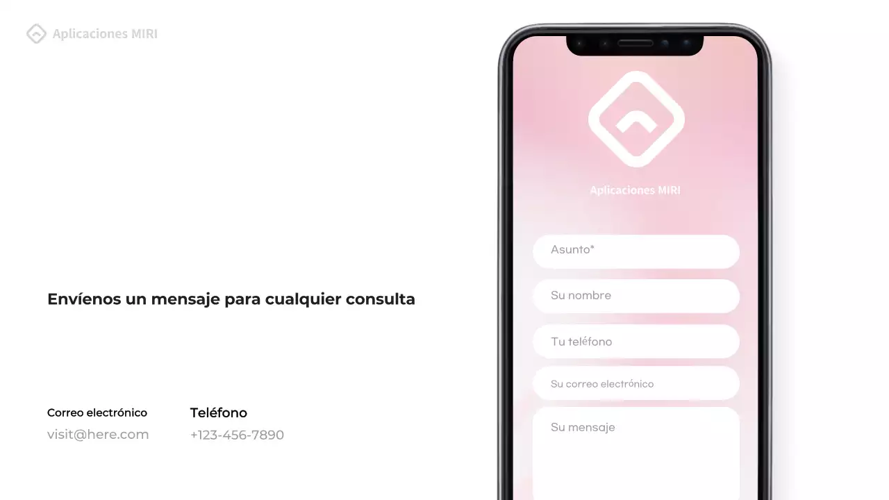 Anuncio de presentación de Black Modern Mobile