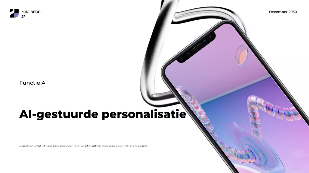 Zwart Modern Tech Promotie