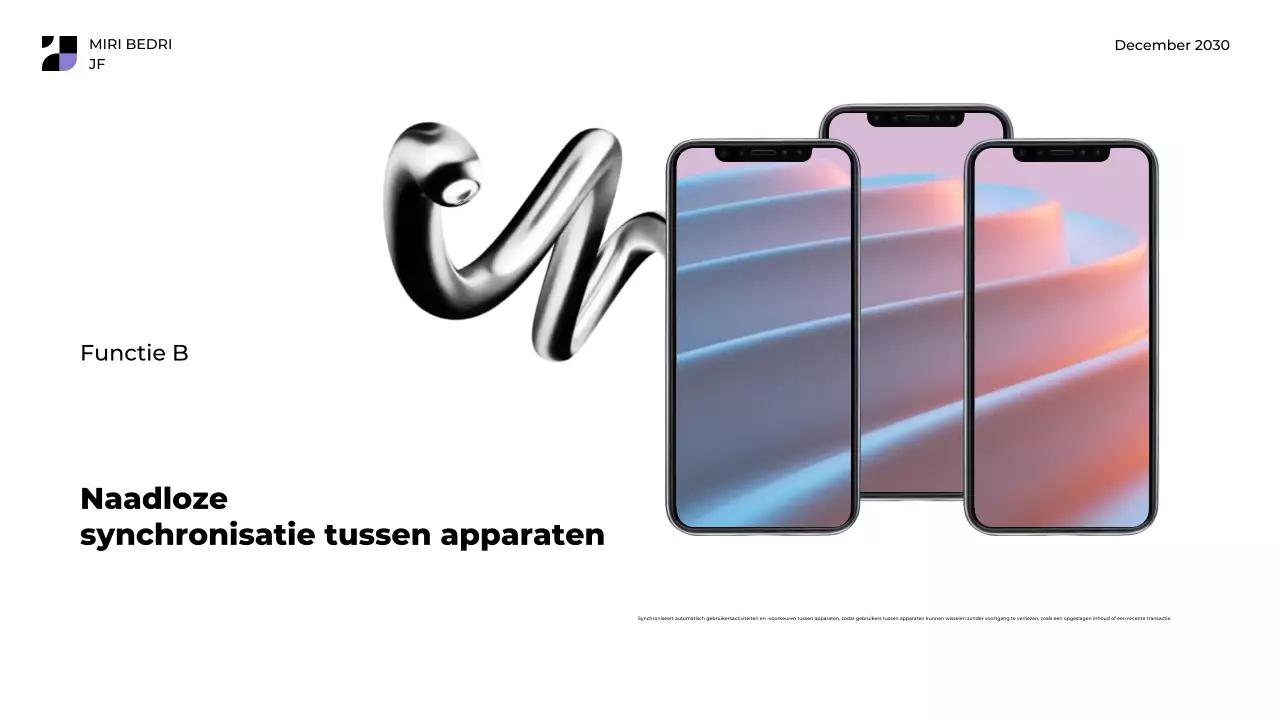 Zwart Modern Tech Promotie