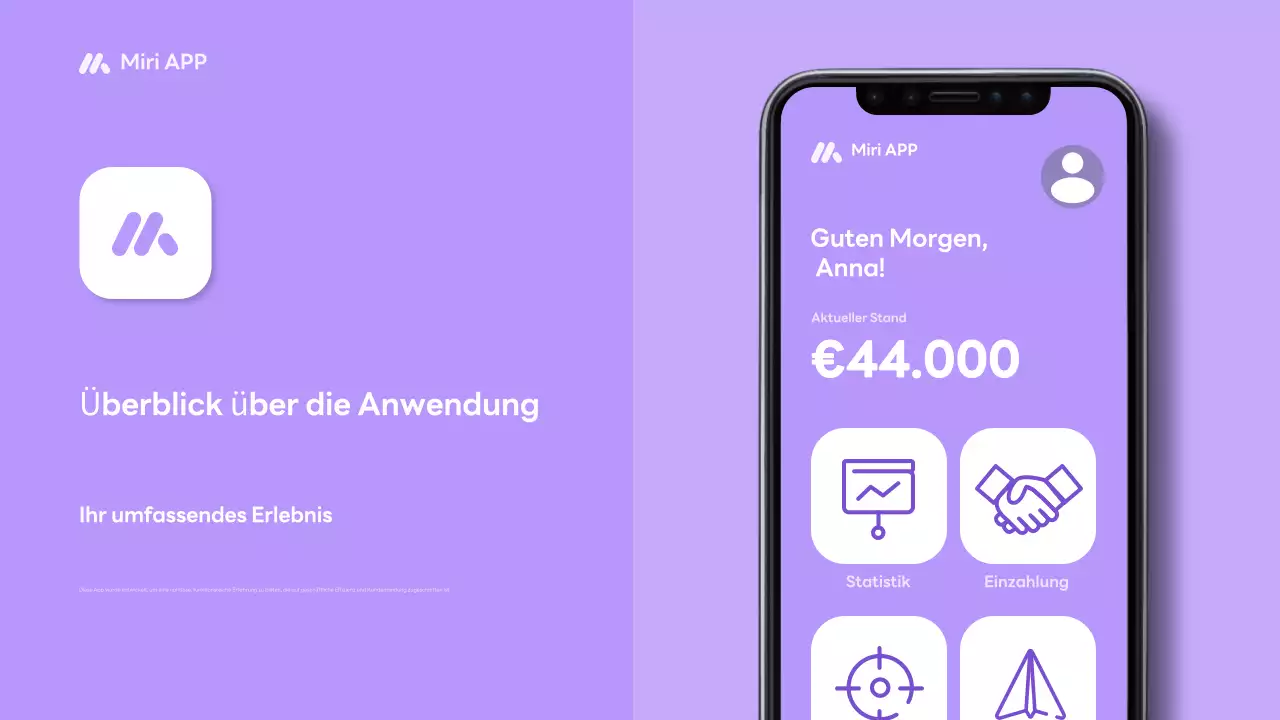 Lila Modern Fintech Einführung