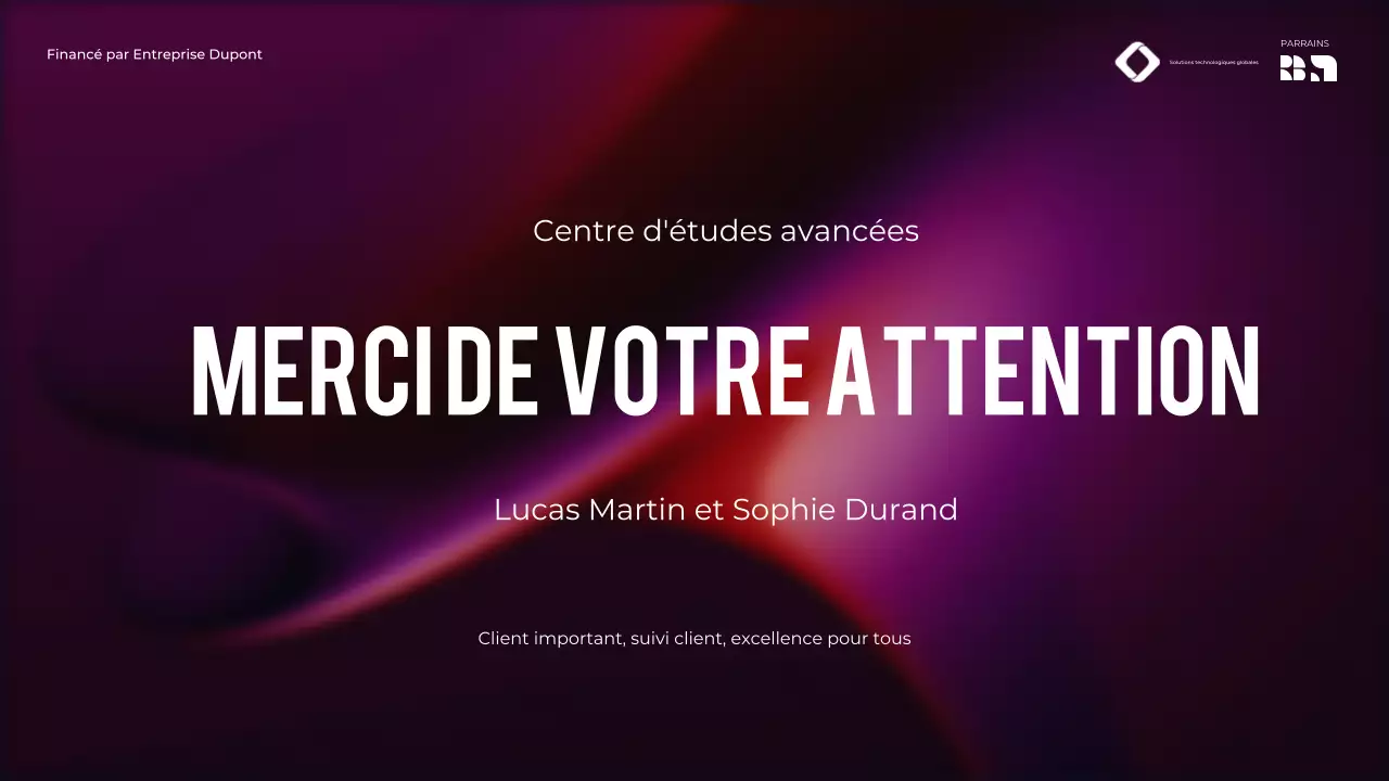 Annonce de la conférence Purple Modern