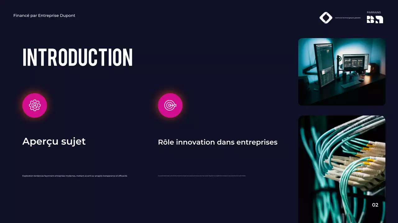 Annonce de la conférence Purple Modern