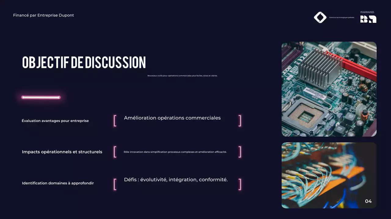 Annonce de la conférence Purple Modern