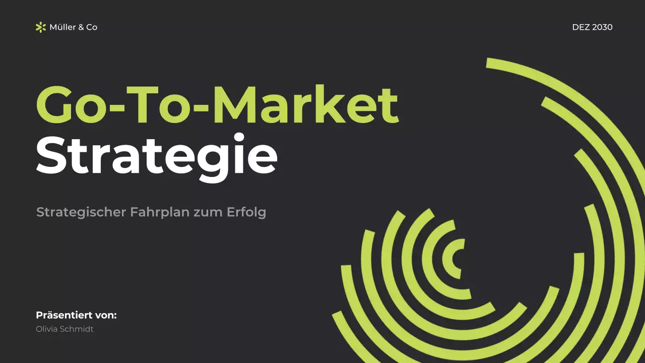 Green Modern Business Plan