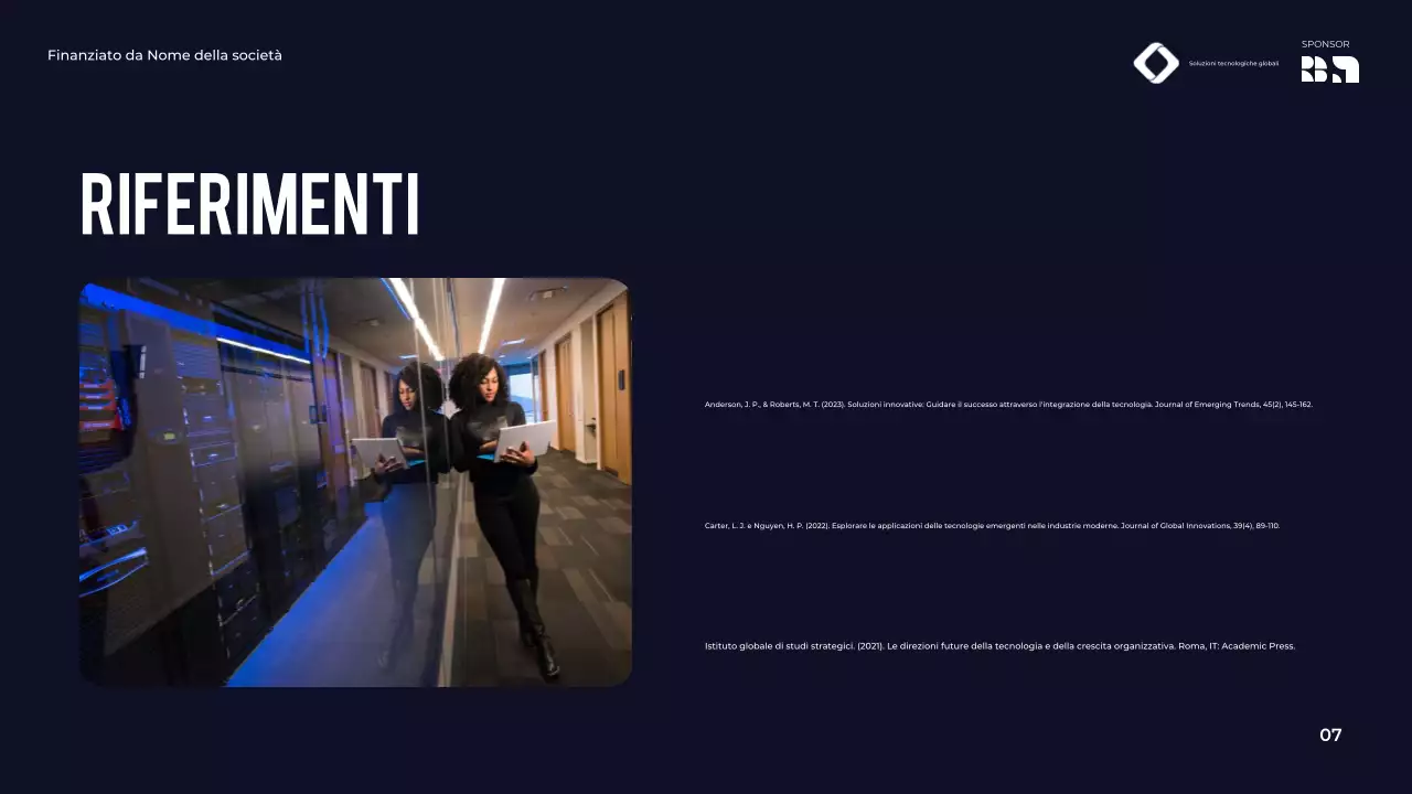 Annuncio della conferenza Purple Modern